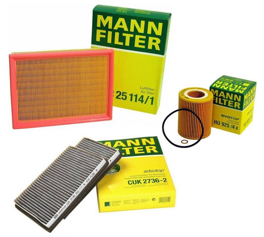 BMW Filter Service Kit 64312207985 - MANN-FILTER 1643232KIT